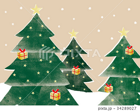 クリスマス 風景のイラスト素材 3427
