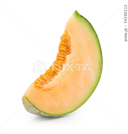 Orange melon isolated Orange melon isolated 34290112