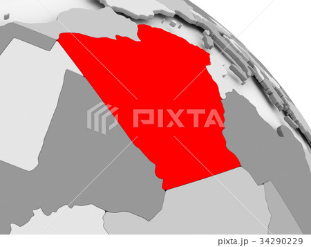 Map of Algeria 34290229