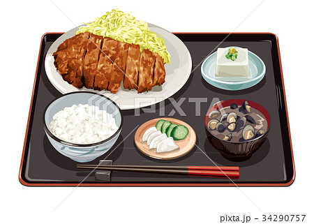 ロースカツ定食2 34290757