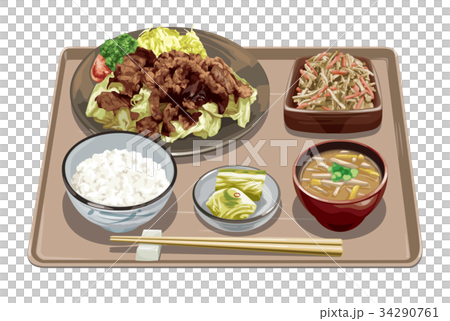 焼き肉定食2 34290761