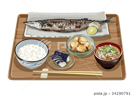 サンマ定食2 34290791