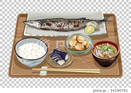 サンマ定食2 34290791