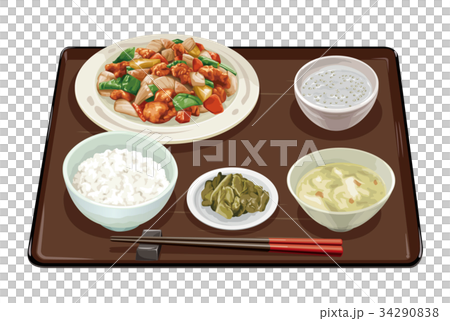 酢豚定食2 34290838