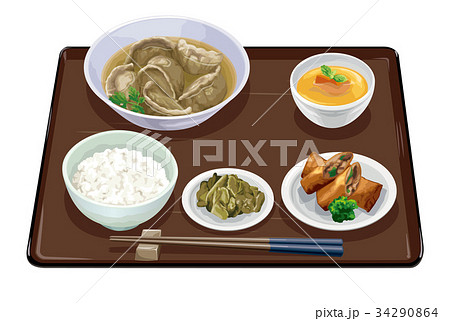 水餃子定食2 34290864