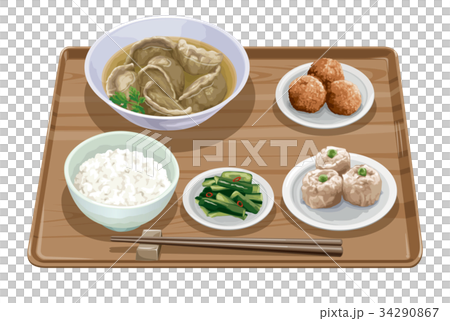 水餃子定食3 34290867