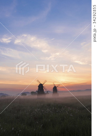 夕焼け 仁川 インチョン 34292855