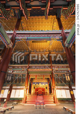 景福宮 勤政殿 ソウル 34292986