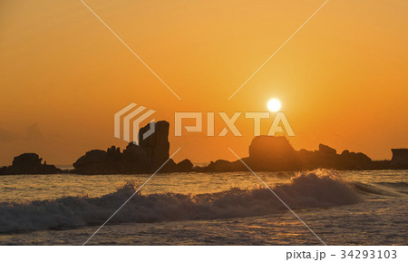 江原道 ゴンヒョンジン 岩 34293103