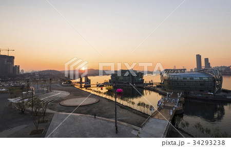 ソウル シルエット イルミネーション 34293238