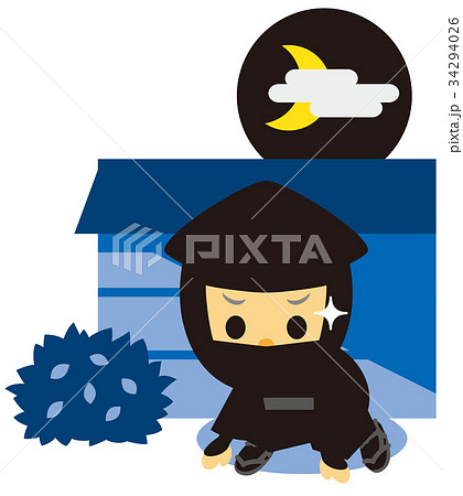 江戸時代　時代劇　忍者 34294026