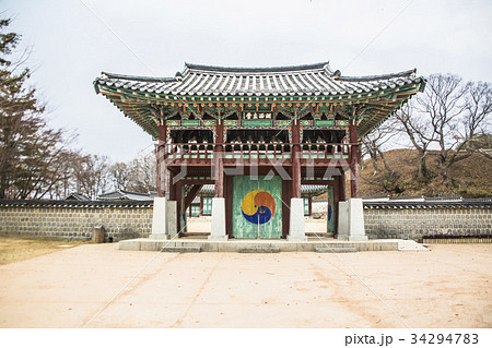 古建築 西山ヘミウプ性 忠南 34294783