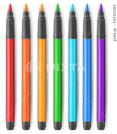Abstract marker drawing 3d infographics 34295083