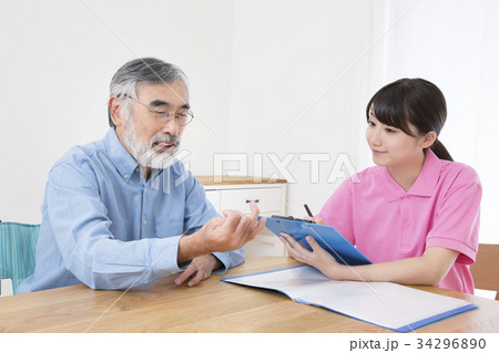 介護支援専門員による介護保険認定調査　ケアマネージャー　 34296890