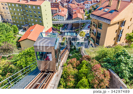 ヨーロッパの町並み　スペイン　サンタンデール 34297489