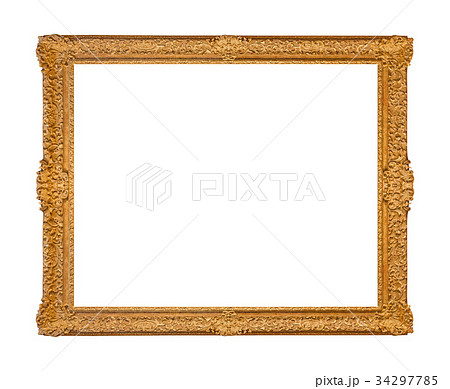 Old wooden picture frame Old wooden picture frame 34297785