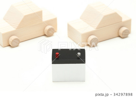 自動車とバッテリー 34297898