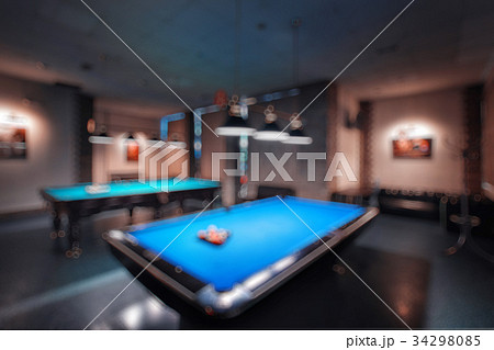 abstract blur. brand new and modern billiard abstract blur. brand new and modern billiard 34298085