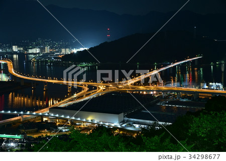 黄金山から仁保Jct 34298677