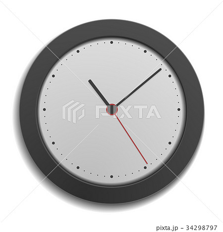 simple modern clock 34298797