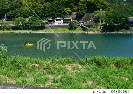和歌山県 古座川の景色 和歌山県 古座川の景色 34300660