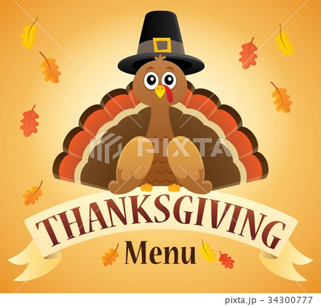 Thanksgiving menu theme image 2 Thanksgiving menu theme image 2 34300777