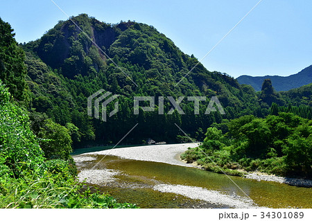 和歌山県 古座川の景色 和歌山県 古座川の景色 34301089