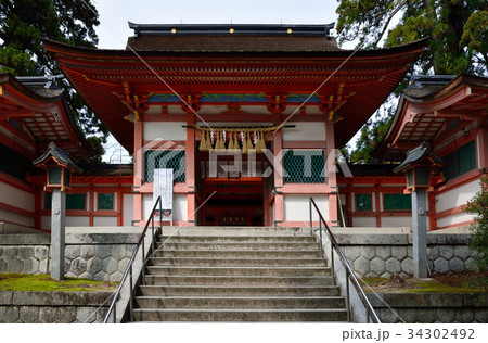 勅祭社　香椎宮　中門 34302492