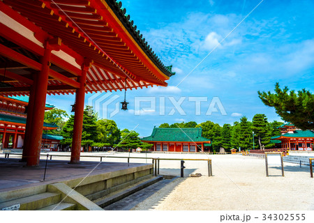 京都 平安神宮の風景 京都 平安神宮の風景 34302555