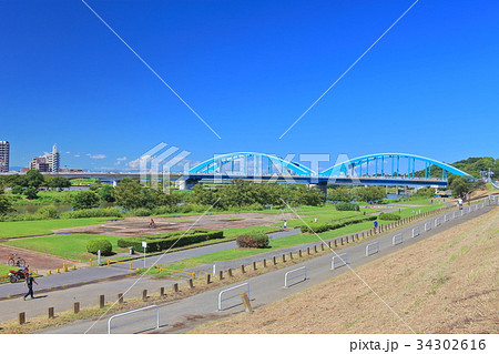 多摩川丸子橋 多摩川丸子橋 34302616