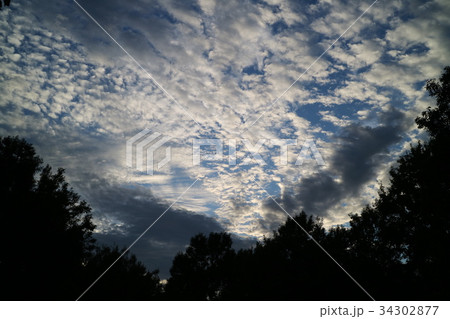 夕方の空模様 夕方の空模様 34302877