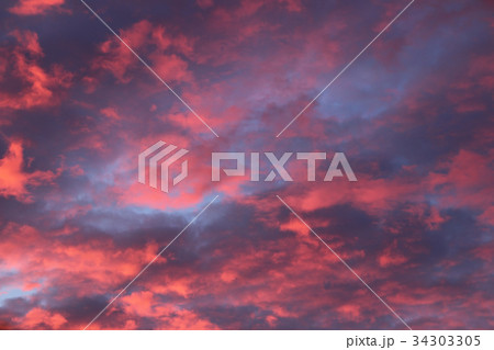 Beautiful sunrise sky with clouds. Beautiful sunrise sky with clouds. 34303305