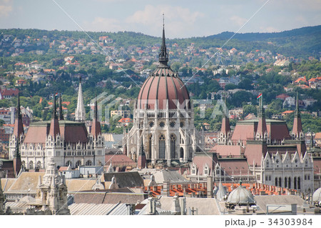 The Matthias Church, the Fishermen's Bastion The Matthias Church, the Fishermen's Bastion 34303984
