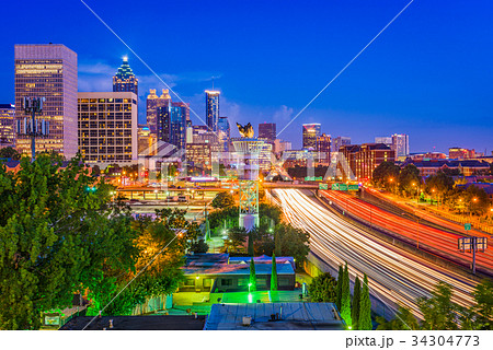 Atlanta Georgia Skyline Atlanta Georgia Skyline 34304773