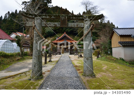 佐賀県　上無津呂　淀姫神社 34305490