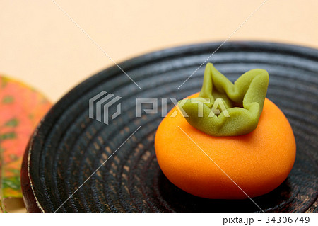 上生菓子・柿 上生菓子・柿 34306749