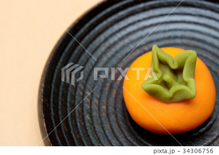 上生菓子・柿 34306756