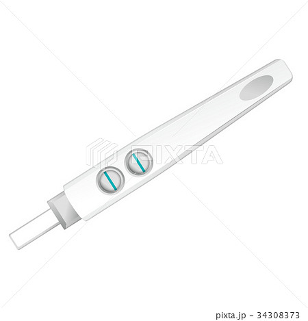 妊娠検査薬のイラスト素材
