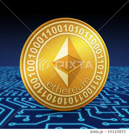 A coin of ethereum 34310855