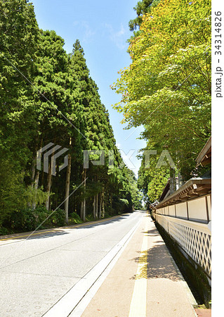 【和歌山県】高野山の道路 【和歌山県】高野山の道路 34314826