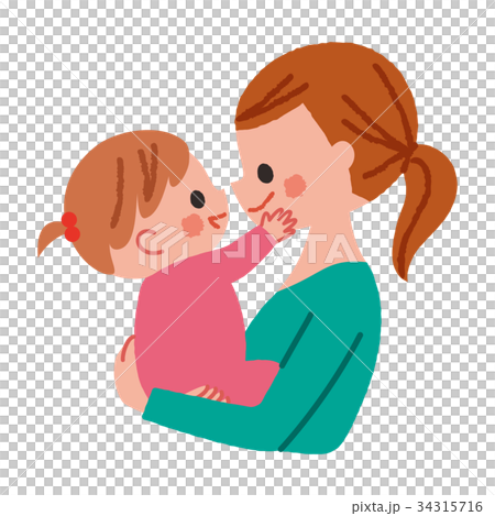 Baby hug girl 34315716