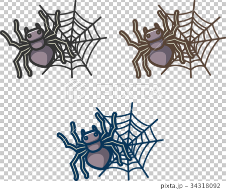 くものイラスト 34318092