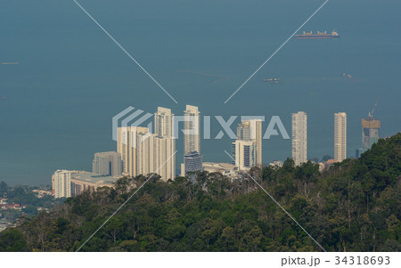 Cityscape of George Town in Penang, Malaysia 34318693