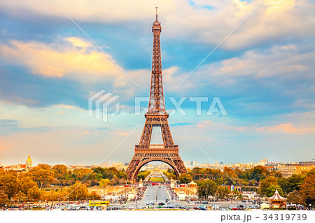 Eiffel Tower in Paris Eiffel Tower in Paris 34319739