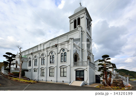 平戸市　カトリック紐差教会（ひもさしきょうかい） 34320199
