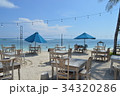 ビーチサイドのレストラン 34320286