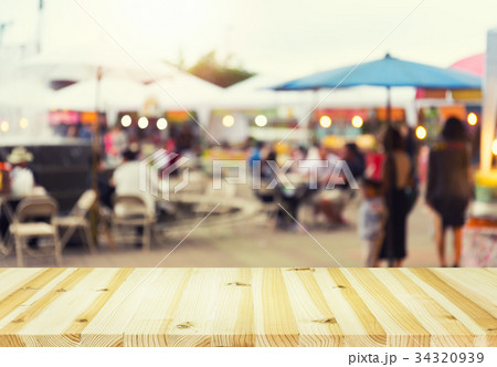 Food Exhibition Blurred Food Exhibition Blurred 34320939