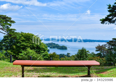 海の見えるベンチ 海の見えるベンチ 34320986