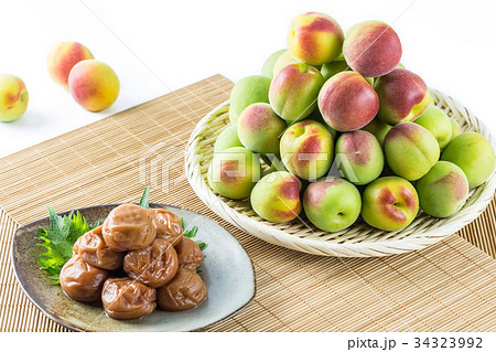 紀州みなべの南高梅　梅干と青梅 34323992