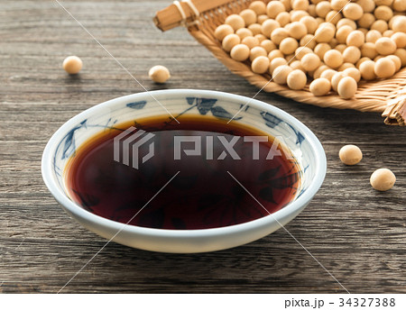 醤油　大豆　調味料　箕ザル 34327388